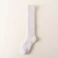 thumbnail image 2 of Winter Stocking Stocking Lady Stocking Striped Candy Coloured Coral Stocking With Thick Warm Floor, 2 of 5