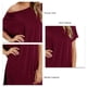 thumbnail image 5 of Vestido camisero de talla grande, vestido camisero con cuello redondo para mujer, vestido camisero multifuncional, 5 of 5