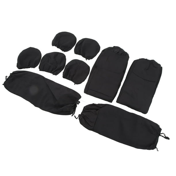 Fundas para asientos de automóviles, fundas para asientos de automóviles, fundas completas para asientos de automóviles, juego completo de fundas para asientos delanteros, estética elegante