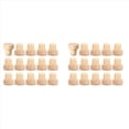 thumbnail image 1 of 30X Tapones de Corcho para de Vino Tapones de Corcho En Forma de T para Vino Tapón de Corcho de Vino Tapones de Vino Reutilizables Tapones de Vino de Madera Y Goma, 1 of 5