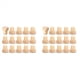 thumbnail image 1 of 30X Tapones de Corcho para de Vino Tapones de Corcho En Forma de T para Vino Tapón de Corcho de Vino Tapones de Vino Reutilizables Tapones de Vino de Madera Y Goma, 1 of 6