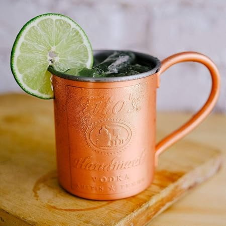 Tito's Mule Mug - 12oz Copper Mug with Stainless Steel Liner - Cocktail  Mugs for Moscow Mules - Hand Wash Only - Barware & Drinkware 1 Count (Pack  of 1) - Walmart.com