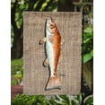thumbnail image 3 of Carolines Treasures 8736GF Poisson Drapeau de Poisson Rouge - Taille du Jardin- 11 x 15 Po., 3 of 3