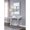 Silver, variant on Synthetic Wood - Round Legs and Smooth Surface - Home Living - Adds Function