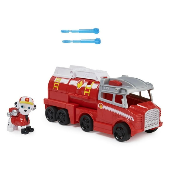 PAW Patrol, Big Truck Pup’s Marshall Transforming Toy Trucks with Collectible Action Figure, Kids Toys for Ages 3 and up