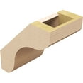 thumbnail image 5 of Ekena Millwork 5"W x 8"D x 8"H Stanfield Rough Cedar Woodgrain TimberThane Knee Brace, Primed, 5 of 6