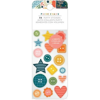 Paige Evans Whimsical Thickers Stickers 5.5X11 89/Pkg-Icons