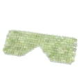 thumbnail image 1 of 1 Set Eye Cover Eco-friendly Smooth Edge Eye Protection Fine Texture Multipurpose Relieve Fatigue Natural Eliminate Puffiness Green Faux Jade Stone Eye Cover Home Supplies, 1 of 10