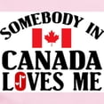 thumbnail image 2 of CafePress - Somebody In Canada Infant Creeper - Baby Light Bodysuit, Size Newborn - 24 Months, 2 of 4