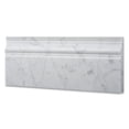 thumbnail image 3 of Italian Carrara White Marble Polished 5 X 12 Baseboard - Box of 5 Pcs., 3 of 4