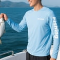 thumbnail image 5 of Myliigor Long Sleeve Uv Protection Shirts Men Outdoor T-Shirts For Fishing Hiking Running Size XL, 5 of 7