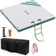 thumbnail image 2 of Yeshouse Muelle flotante inflable con plataforma de aire, superficie antideslizante, flotadores gruesos y bolsa de transporte, ideal para lagos, piscinas, playas y océanos, 2 of 6