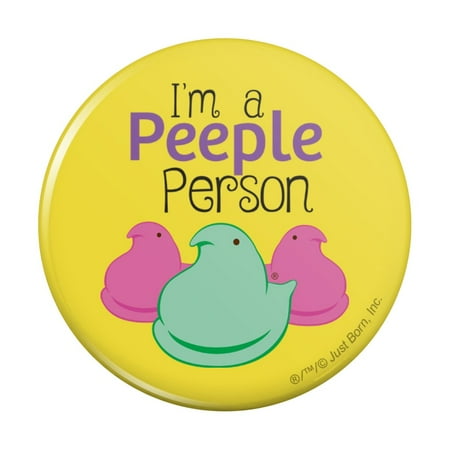 

I m A Peeple Person Peeps Kitchen Refrigerator Locker Button Magnet