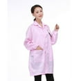 thumbnail image 1 of Veste de Laboratoire Antistatique Premium Unisexe ESD-Safe Rose Costume de Travail TG, 1 of 7
