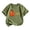 Army Green-c, variant on Toddler Boy Girls Halloween Shirt Pumpkin Ghost Tops Kids Outfits Short Sleeve Tshirt Halloween Gifts