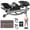 Sliver, variant on RICAN Smart Rock Stepper, Lateral Rocking Fitness Stepper, Low-Impact Portable Exercise Machine with Digital Monitor, Resistance Bands & Floor Mat, Sliver
