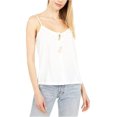 thumbnail image 1 of Hurley Womens Ruffled Tank (Sail, Small), 1 of 2