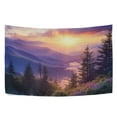 thumbnail image 6 of Yayeee Tapestry Wall Hanging for Bedroom 60" x 40" Living Room Home Wall Art Decor, Beautiful Mountain, 6 of 7