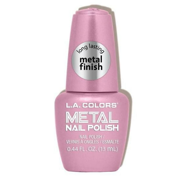 Metal Nail Polish - Crystal Pink, 13mL