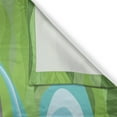 thumbnail image 3 of Ambesonne Landscape Kitchen Curtains, Abstract Mountains River, 55"x39", Multicolor, 3 of 3