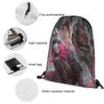 thumbnail image 4 of Dead by Daylight DBD Drawstring Backpacks Gym Athlete Bag Draw String Bags for Sports, Travel, Swimming, Beach, 4 of 8