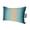 Turquoise, khaki, variant on Outdoor Chair Pillow Headrest for Patio Pool Chaise Lounge, Turquoise Ombre Recliner Head Pillow, Modern Yellow Gradient Farmhouse Art Waterproof Pillowcases Neck Lumbar Pillows & Insert 11x16x1