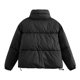thumbnail image 4 of Parkas de manga larga para mujer, abrigo informal, cómodo, de manga larga, con bolsillo, cremallera y cordón, 4 of 6