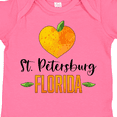 thumbnail image 4 of Inktastic St. Petersburg Florida Orange in Heart Boys or Girls Baby Bodysuit, 4 of 5