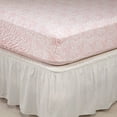 thumbnail image 4 of OakRidge Lady Oxford Microfiber Bed-Tite Sheets, Pink Lace, King, 4 of 4
