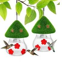 Bird Feeder, Cute Mushroom Shape Bird Water Feeders for Outdoors Hanging Ant and Bee Proof, Garden