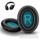 thumbnail image 1 of Almohadillas de repuesto para auriculares QC35, QC35, QC35ii, almohadillas de repuesto para auriculares, compatibles con Quiet Comfort35, QC25, QC35ii, QC15, AE2, AE2i, cómodas y duraderas (negro) Adepaton XM094-2, 1 of 7