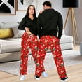 thumbnail image 3 of Christmas Pajama Pants for Women Men Couples Xmas Pjs Pants Pajama Bottom Xmas Costume Sleepwear Matching Pajamas for Christmas Gifts, 3 of 8