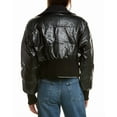 thumbnail image 2 of LAMARQUE womens  Lumina Cropped Faux Leather Jacket, XL, Black, 2 of 3