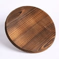 thumbnail image 4 of Beautiful Lightweight Natural Wooden Pot Cover Pan Lid With Large Handle Anti-Hot Anti-Spillover 10/11.8/14/15.7Inch, 4 of 6