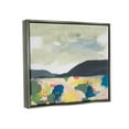 thumbnail image 3 of Stupell Industries Mountain Meadow Landscape Horizon Painting Luster Gray Floating Framed Canvas Print Wall Art, Design by Jan Weiss, 3 of 6