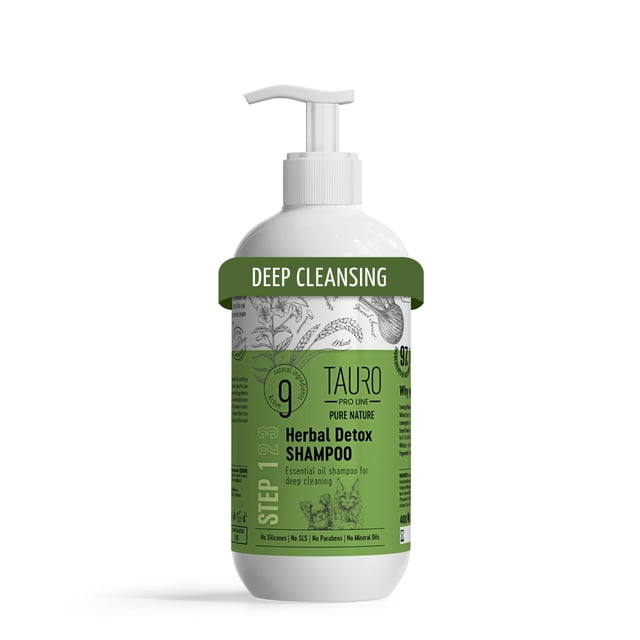 Champú para perros TAURO PROLINE Herbal Detox 400 ml