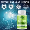 thumbnail image 4 of Mind Hero Advanced Formula Brain Support Pills Maximum Strength Supplement MindHero 180 Capsules, 4 of 9