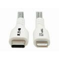 thumbnail image 4 of Tripp Lite M102-003-HD-SL Lightning/USB-C Data Transfer Cable M102003HDSL, 4 of 7