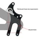 thumbnail image 4 of Adaptador de freno de disco para bicicleta Adaptador de asiento fijo de freno de aleación de aluminio, 4 of 8