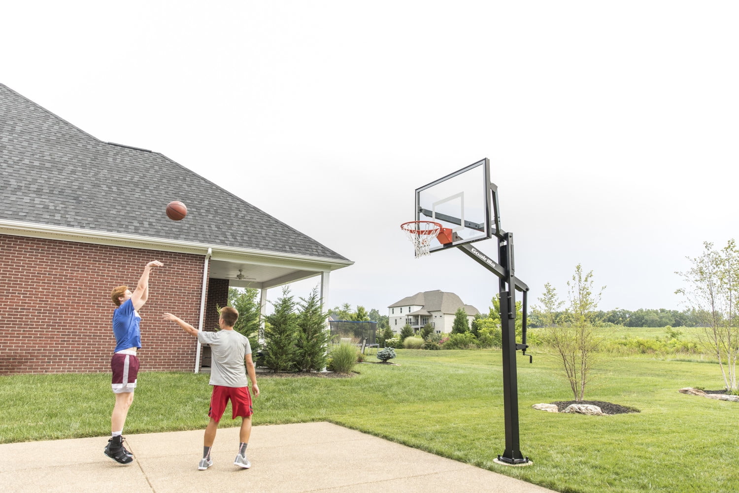 Goalrilla FT54 Basketball Hoop with In-ground Anchor System