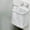 WhiteA, variant on Oggfader Suction Cup Wall Mounted Laundry Hamper, No Drill Foldable Bathroom Laundry Bag, Large Capacity 25L Collapsible Storage for Dorm, Oxford Cloth White