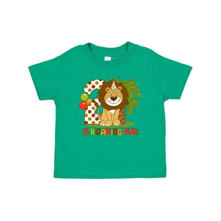 

Inktastic Cute Lion 2nd Birthday Gift Baby Boy T-Shirt