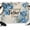 Black Blue Beige, variant on Happy Father's Day Backdrop for Photography, Fabric Photo Background Backdrop, Blue Spring Floral Vintage Photo Booth Background for Portrait Photoshoot Video Wedding Studio Decoration Banner 7x5ft