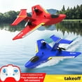 thumbnail image 2 of RC Water Plane, RC Airplane for Water Land and , Remote Control Airplane Flying Fighter Toys, Lightweight Foam Fighter Jet Toy for Land, Water & Play, 2 of 10