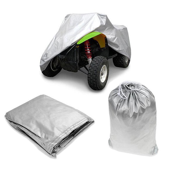 DYNWAVECA Universal ATV ATC Bike Cover Waterproof Dustproof - , L L