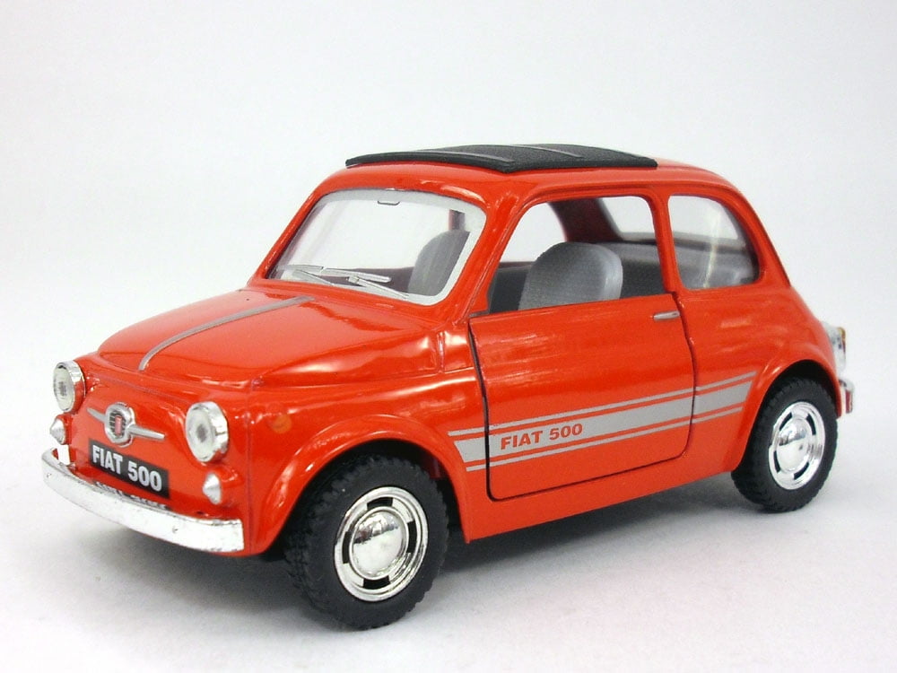 Money box Fiat 500 Modell ca. 1:24 , red - Spare parts Fiat 500