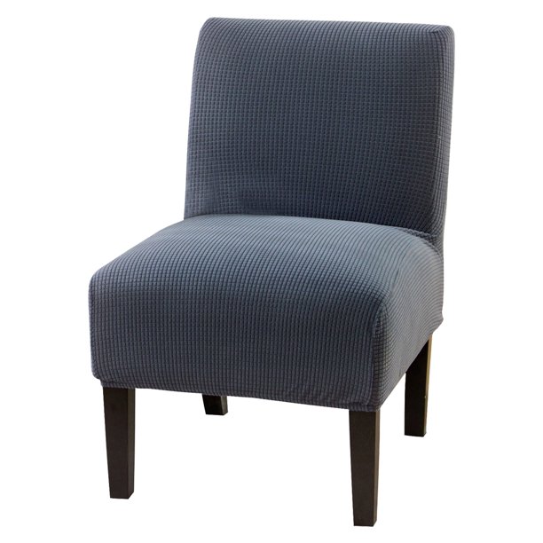 CJC Armless Accent Chair Covers Stretch Couch Slipcovers Removable