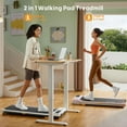 thumbnail image 3 of Under Desk Treadmill - 2 in 1 Walking & Jogging Pad, Portable with Remote Control & App, 2.5HP Compact for Home Office, 3 of 8