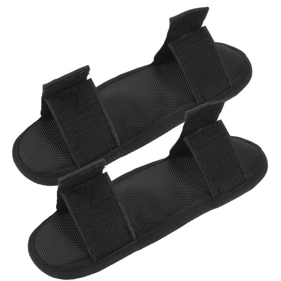 GOOHOCHY  2 Pcs Thicker Backpack Belt Pads Shoulder Bag Straps Cushion Black