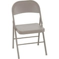 thumbnail image 3 of COSCO Steel Folding, Tan, 4-Pack Chair,, 3 of 7